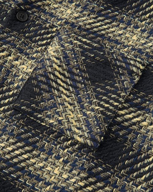 laydown detail image of Whiting Basketweave Overshirt