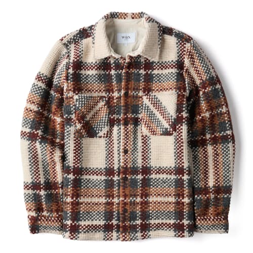 laydown image of Whiting Overshirt