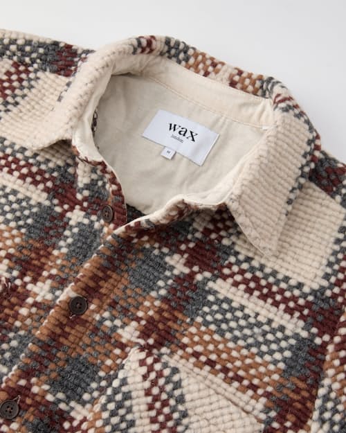 laydown detail image of Whiting Overshirt