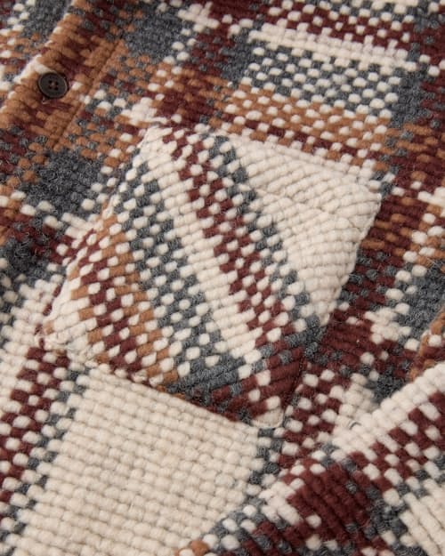 laydown detail image of Whiting Overshirt