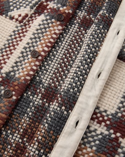 laydown detail image of Whiting Overshirt