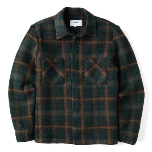 laydown image of Whiting Overshirt