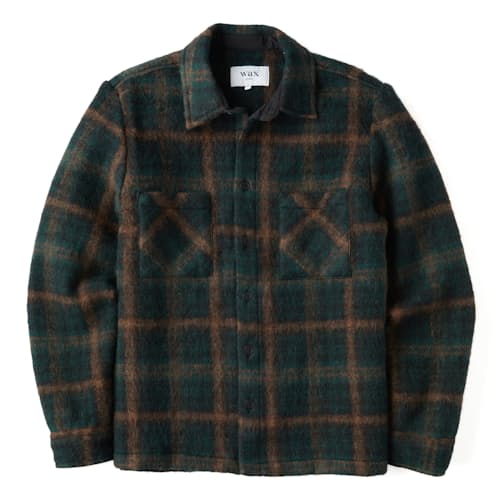laydown image of Whiting Overshirt