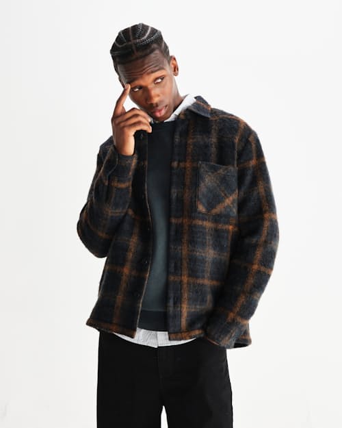 lifestyle image of Whiting Overshirt