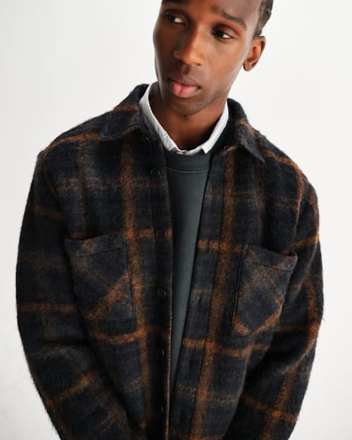 lifestyle image of Whiting Overshirt