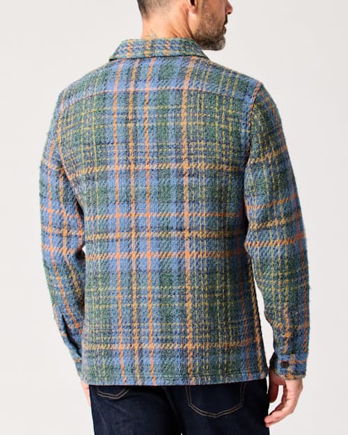 lifestyle image of Cabin Flannel Overshirt