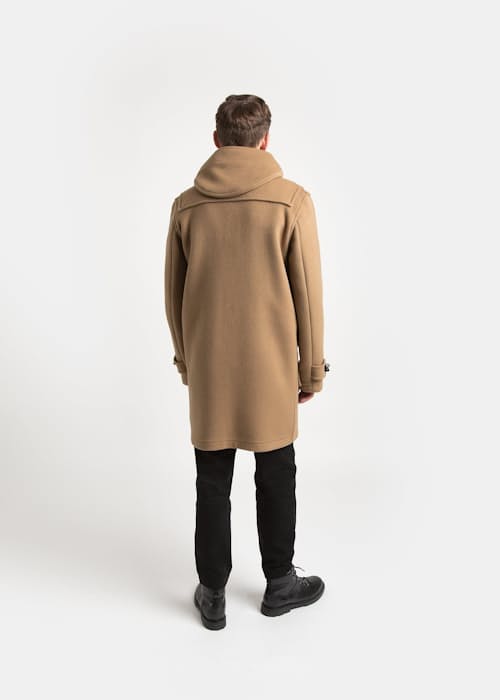 on model image of Morris Duffle Coat