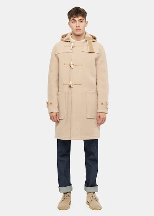 on model image of Original Monty Duffle Coat