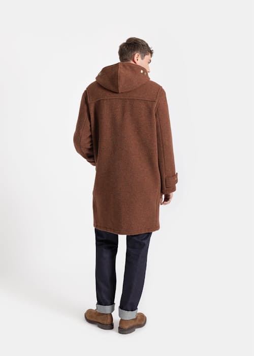 on model image of Original Monty Duffle Coat