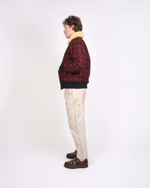 on model image of Flyer's Club Jacket