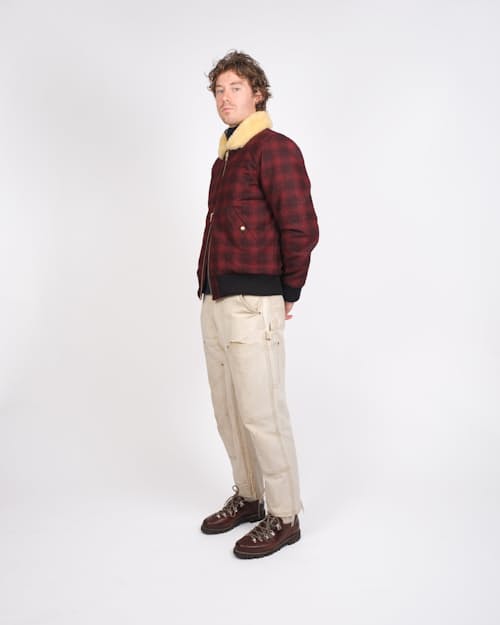 on model image of Flyer's Club Jacket