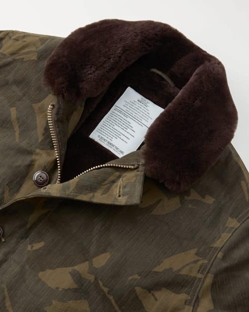 laydown detail image of N-1 Deck Jacket