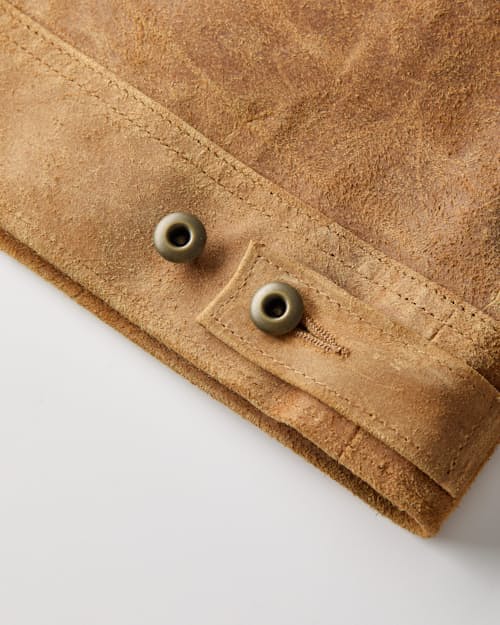 laydown detail image of Duke Rough Out Suede Jacket