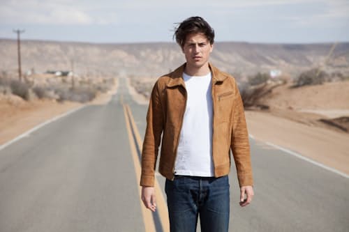 lifestyle image of Duke Rough Out Suede Jacket
