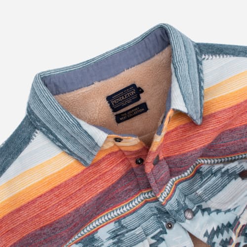 laydown detail image of Bay City Overshirt