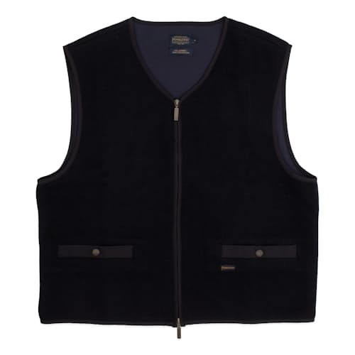laydown image of Simple Zip Vest