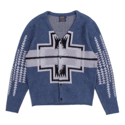 laydown image of Harding Band Cardigan