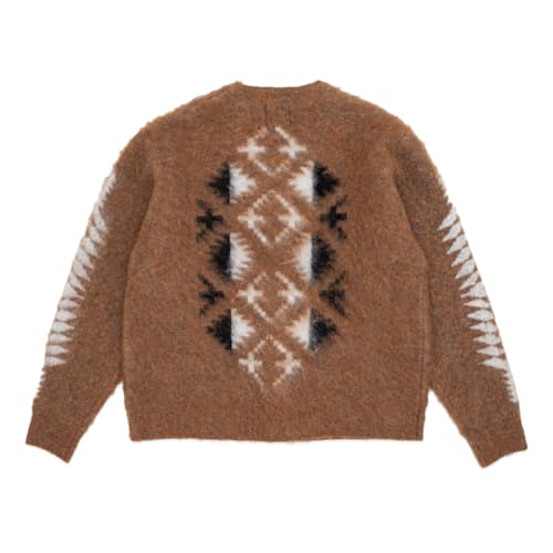 laydown image of Mohair Cardigan