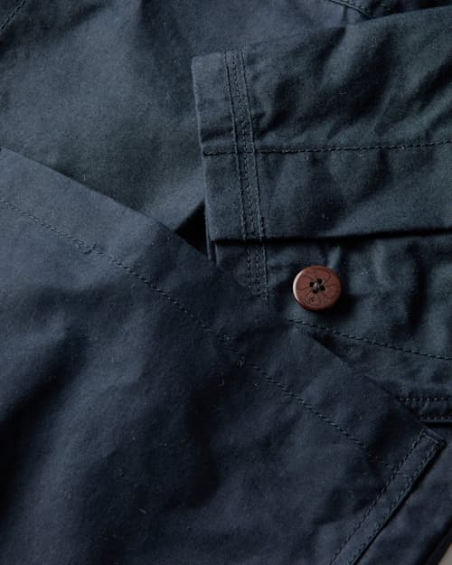 laydown detail image of Journey Wax Jacket