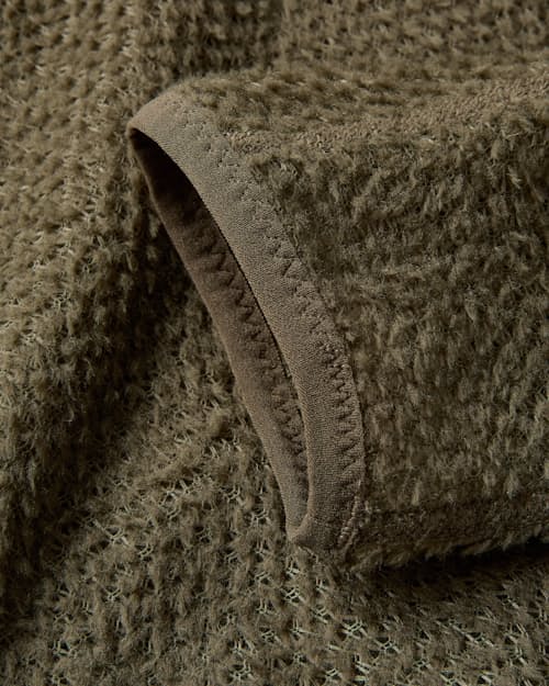 laydown detail image of Alpha Direct Fleece Quarter Zip