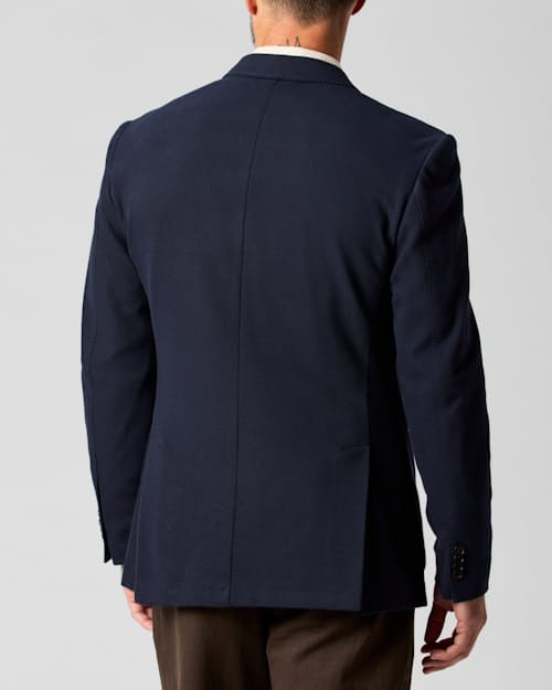 on model image of Knitted Sportcoat