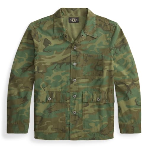 laydown image of Asher Overshirt