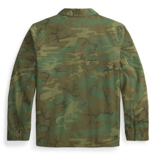 laydown image of Asher Overshirt