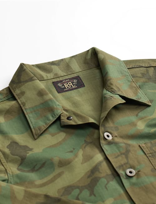 laydown detail image of Asher Overshirt
