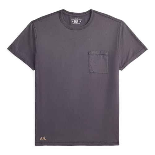 laydown image of Cotton Jersey Tube Pocket T-Shirt