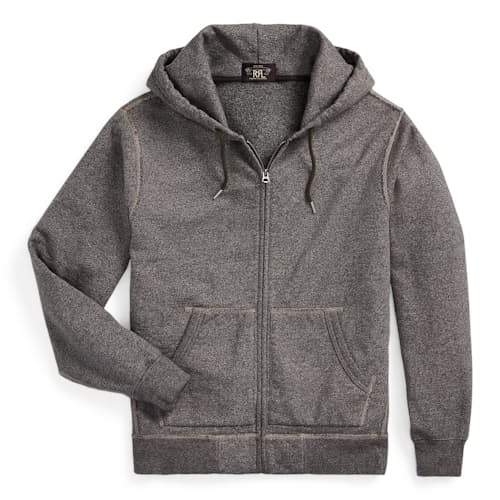 laydown image of French Terry Full-Zip