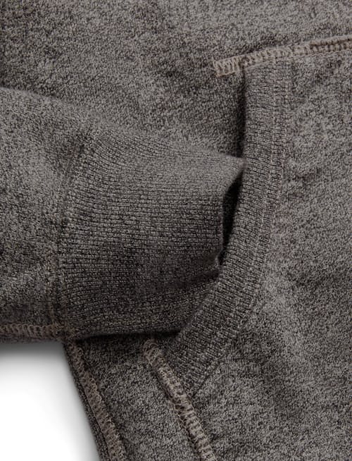 laydown detail image of French Terry Full-Zip