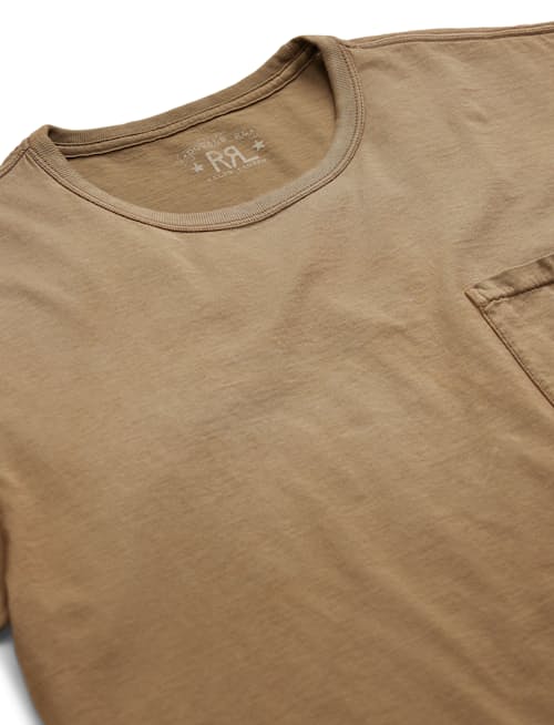 laydown detail image of Garment-Dyed Pocket T-Shirt