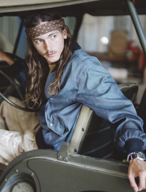 lifestyle image of Ridgewell Satin Tour Jacket