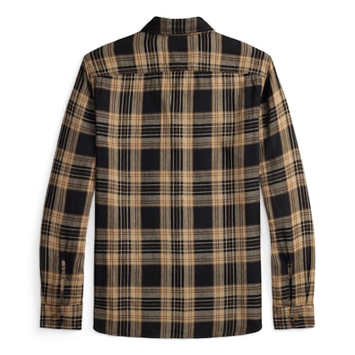 laydown image of Greyson Cotton Linen Workshirt