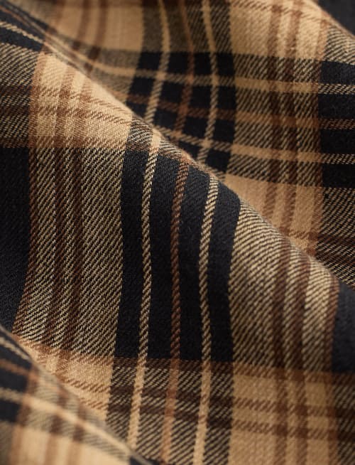 laydown detail image of Greyson Cotton Linen Workshirt