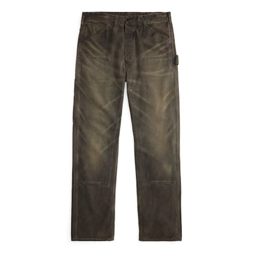 laydown image of Hamilton Canvas Carpenter Pant