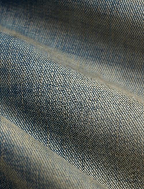 laydown detail image of Straight Fit Selvedge Denim Jeans