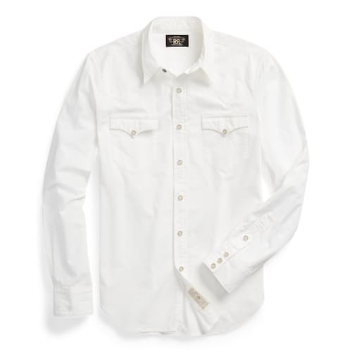 laydown image of Buffalo Western Shirt