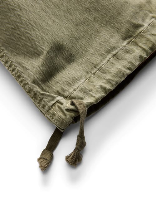 laydown detail image of Cotton Herringbone Cargo Pant