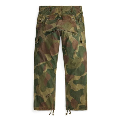 laydown image of Cotton Poplin Cargo Pant