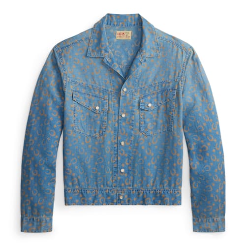 laydown image of Roebucks Western Shirt