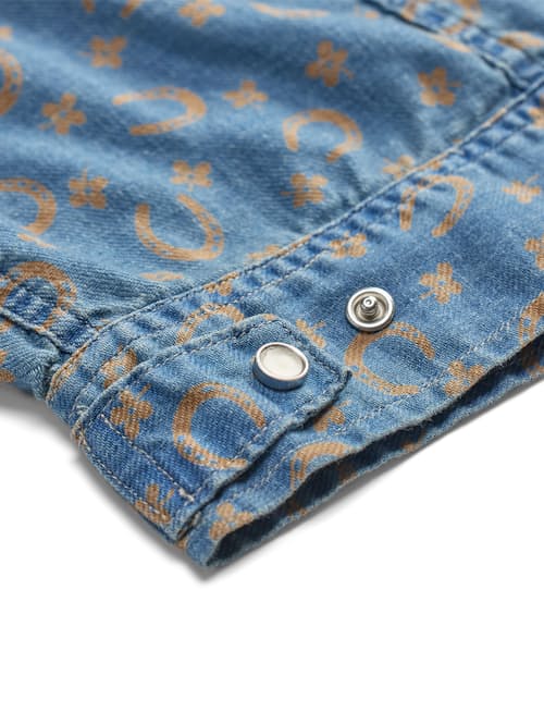 laydown detail image of Roebucks Western Shirt