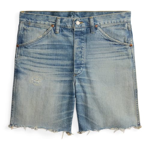 laydown image of Somerset Cuttoff Denim Short