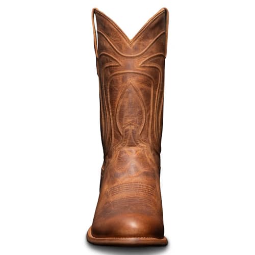 laydown image of Cartwright Goat Leather Western Boot