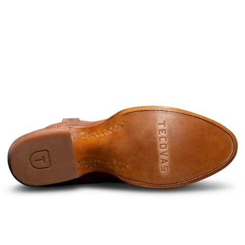 laydown image of Cartwright Goat Leather Western Boot