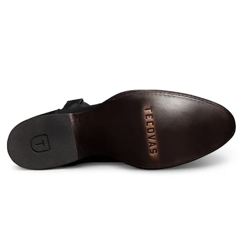 laydown image of The Dean Cowhide Leather Boot