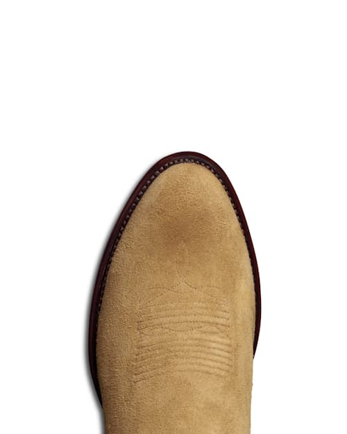 laydown detail image of The Johnny Roughout Boot
