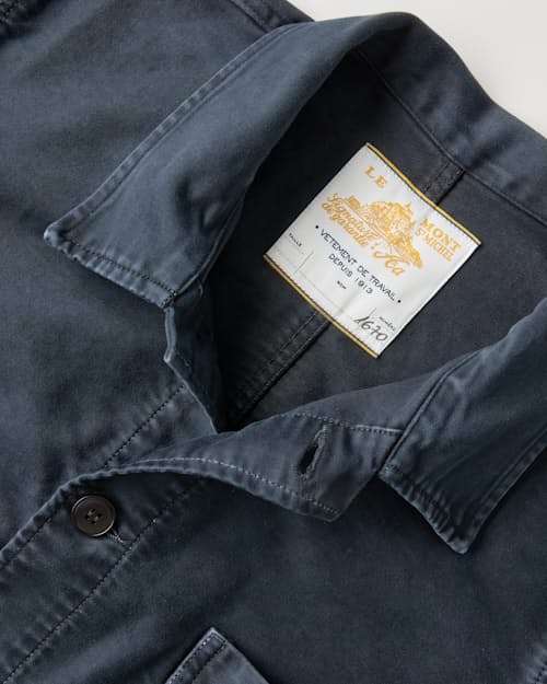 laydown detail image of French Moleskin Work Jacket