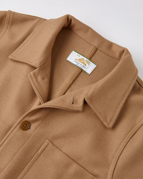 laydown detail image of French Wool Work Jacket