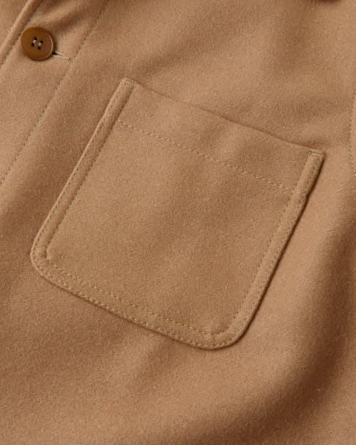 laydown detail image of French Wool Work Jacket